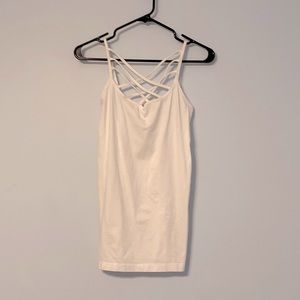 White tank top
